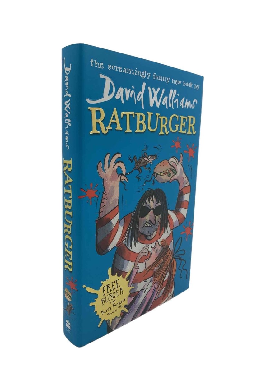  David Walliams First Edition | Ratburger | Cheltenham Rare Books