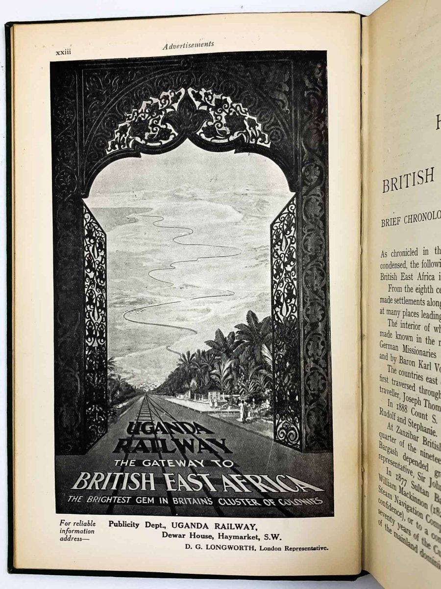 Ward, H. F. - Handbook of British East Africa 1912 | image3