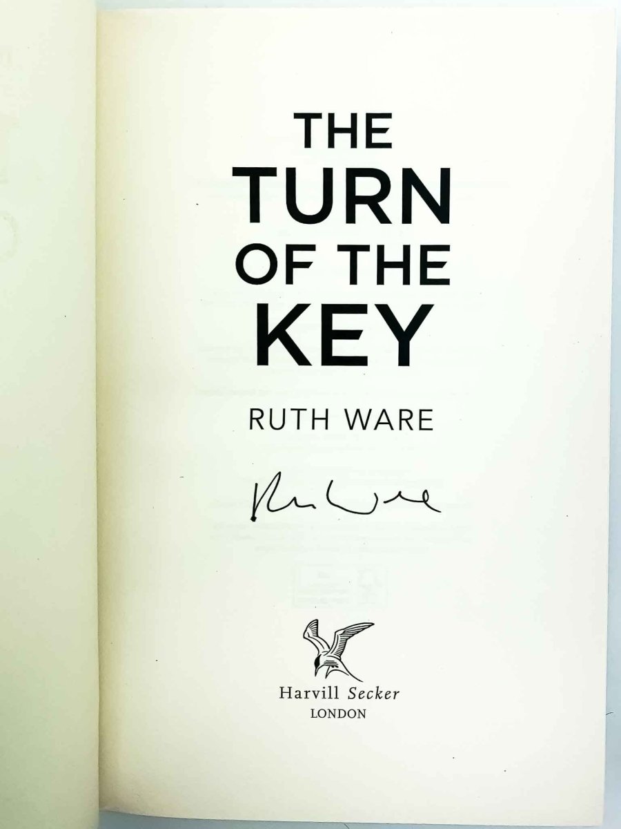 Ware, Ruth - The Turn of the Key - SIGNED | image2