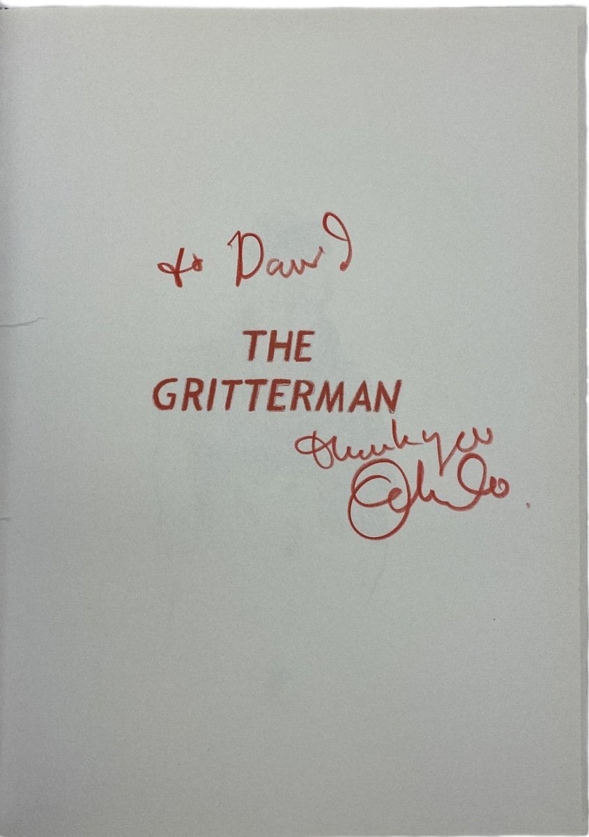 Weeks, Orlando - The Gritterman - SIGNED | book detail 5