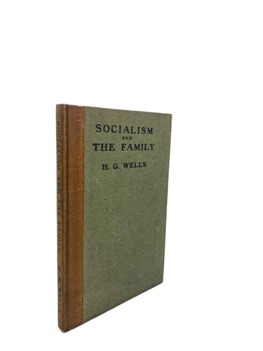  H G Wells First Edition | Socialism And The Family | Cheltenham Rare Books
