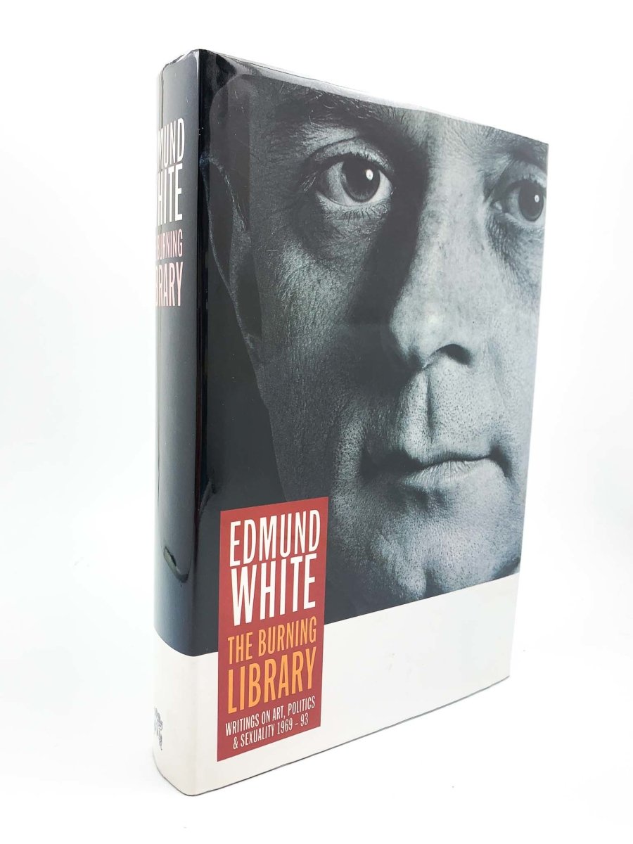 White, Edmund - The Burning Library - SIGNED | front cover