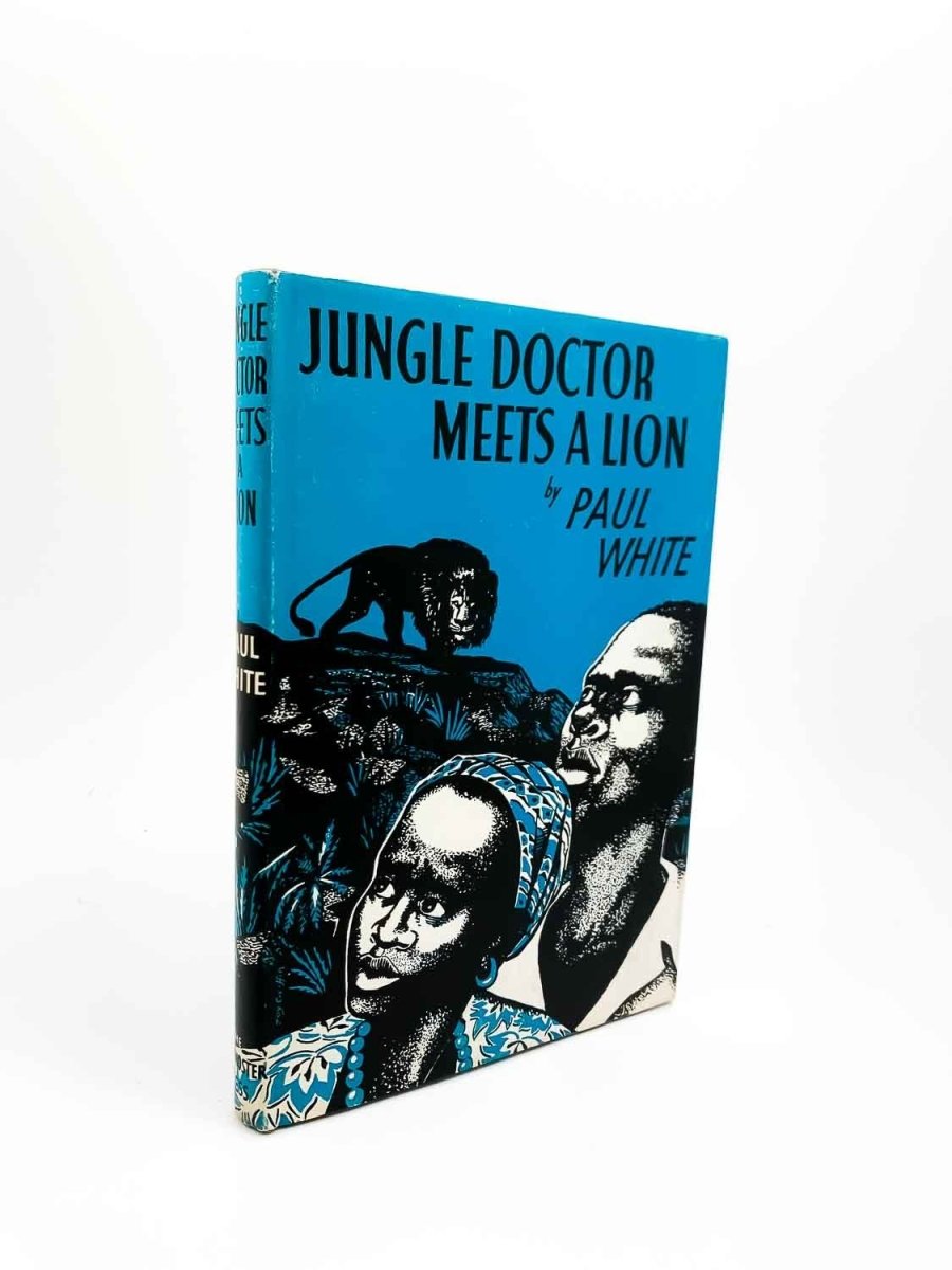 White, Paul - Jungle Doctor Meets a Lion | front cover