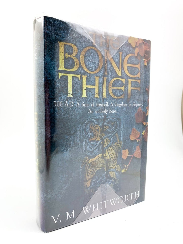 Whitworth, V M - The Bone Thief - SIGNED | front cover. Published by Ebury Press in 2012. Hardcover.  Condition:  Fine/Fine