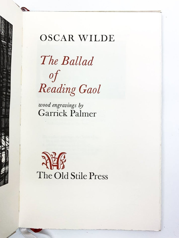 Wilde, Oscar - The Ballad of Reading Gaol - SIGNED | book detail 5