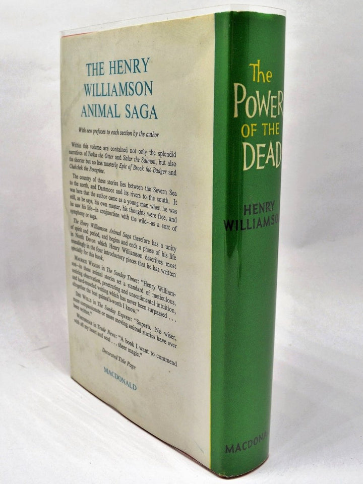 Williamson, Henry - The Power of the Dead | back cover