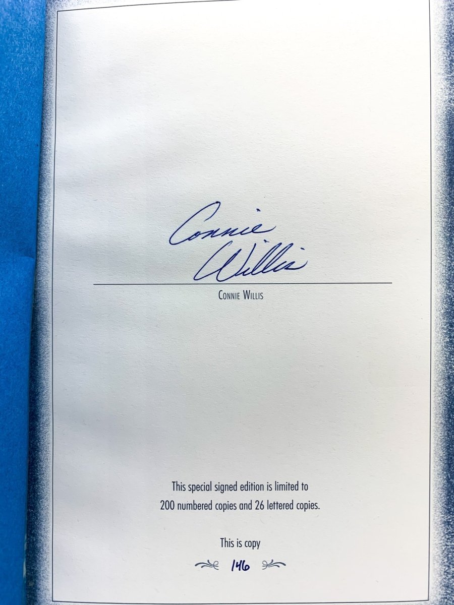 Willis, Connie - The Winds of Marble Arch - SIGNED | signature page