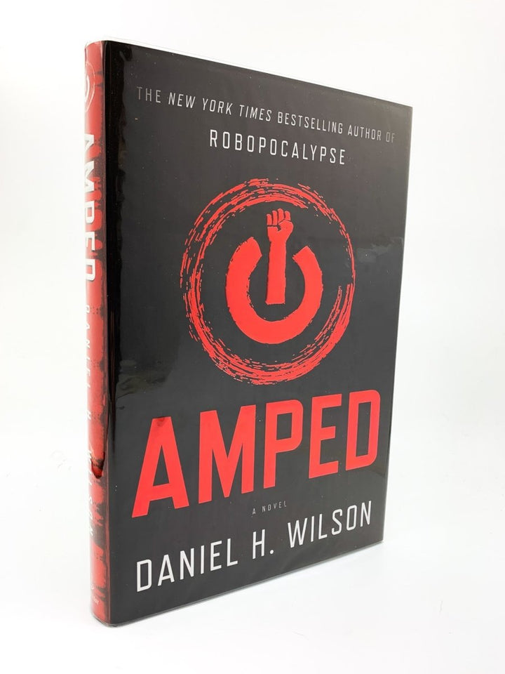 Wilson, Daniel H - Amped - SIGNED | front cover. Published by Doubleday in 2012. Hardcover.  Condition:  Fine/Fine