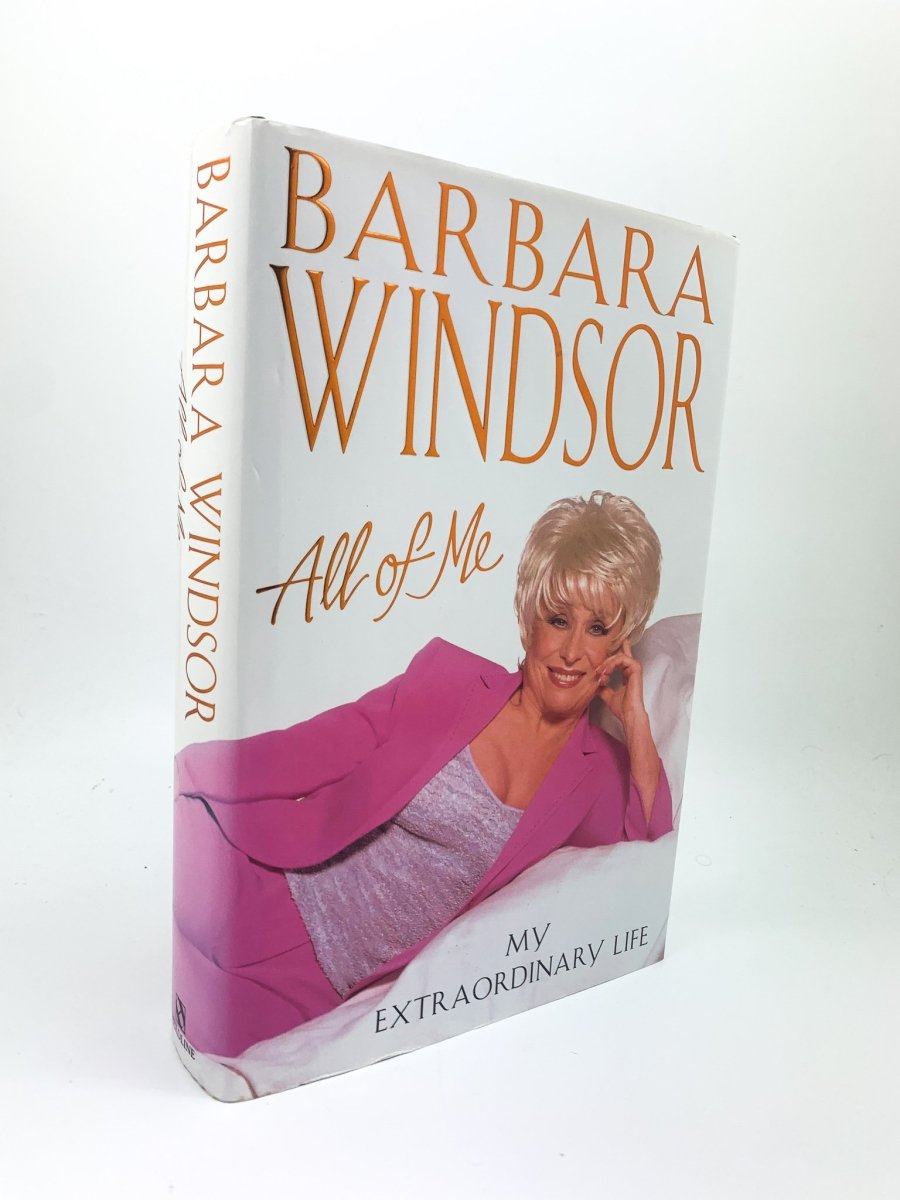Windsor, Barbara - All of Me - SIGNED | front cover