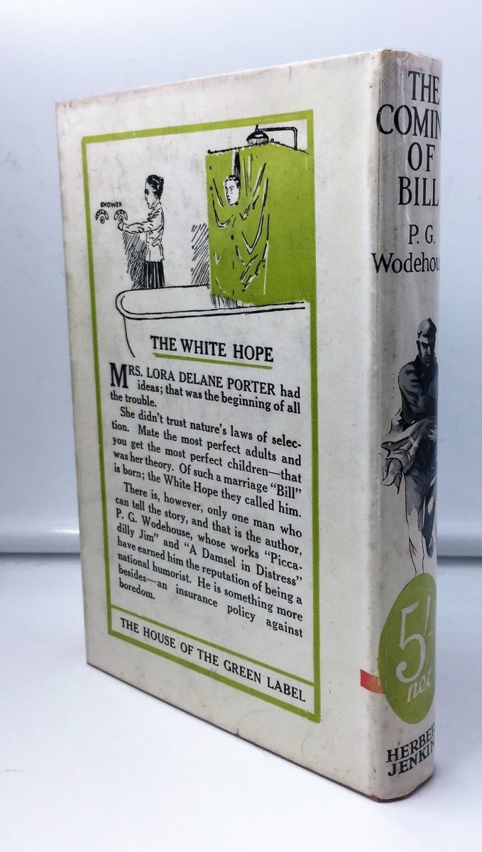 Wodehouse, P G - The Coming of Bill | back cover