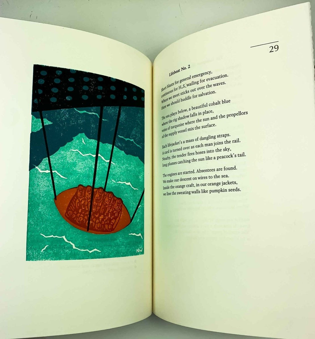 Wonham, Jonathan - Steel Horizon : Poems of the North Sea - SIGNED | book detail 5