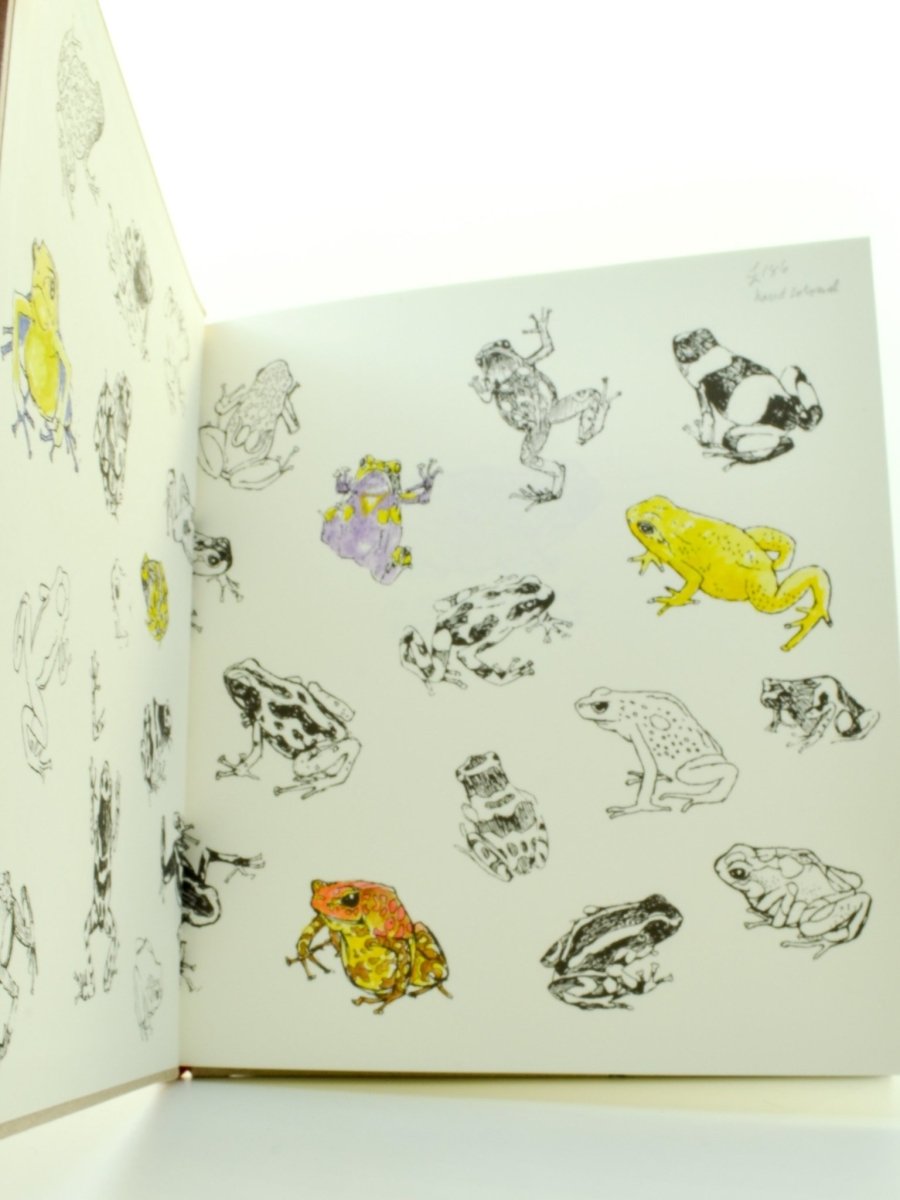 Wood, John Norris - An Alphabet in Praise of Frogs and Toads - SIGNED | signature page