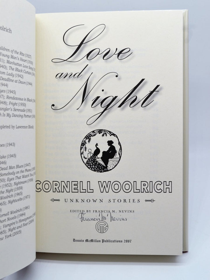 Woolrich, Cornell - Love and Night | sample illustration