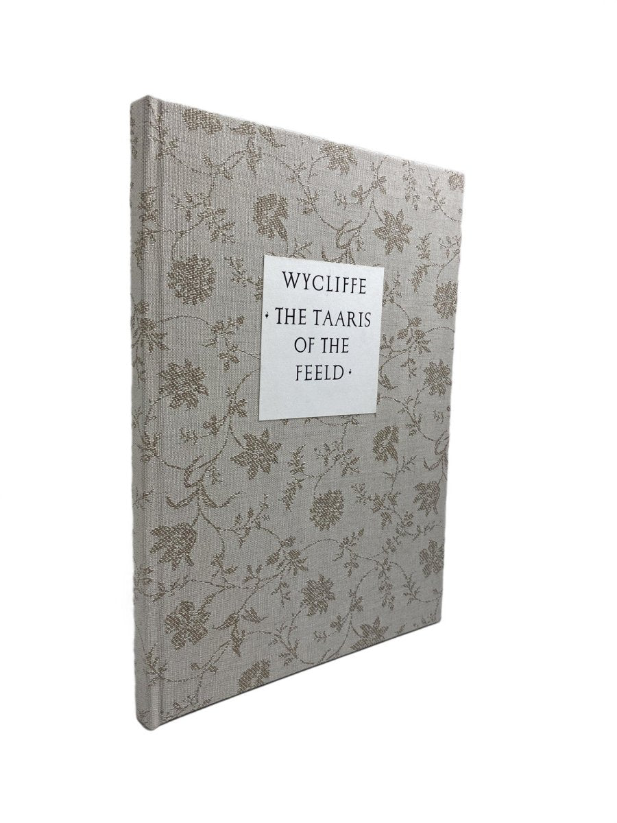 Wycliffe John - The Taaris of the Feeld - SIGNED | front cover