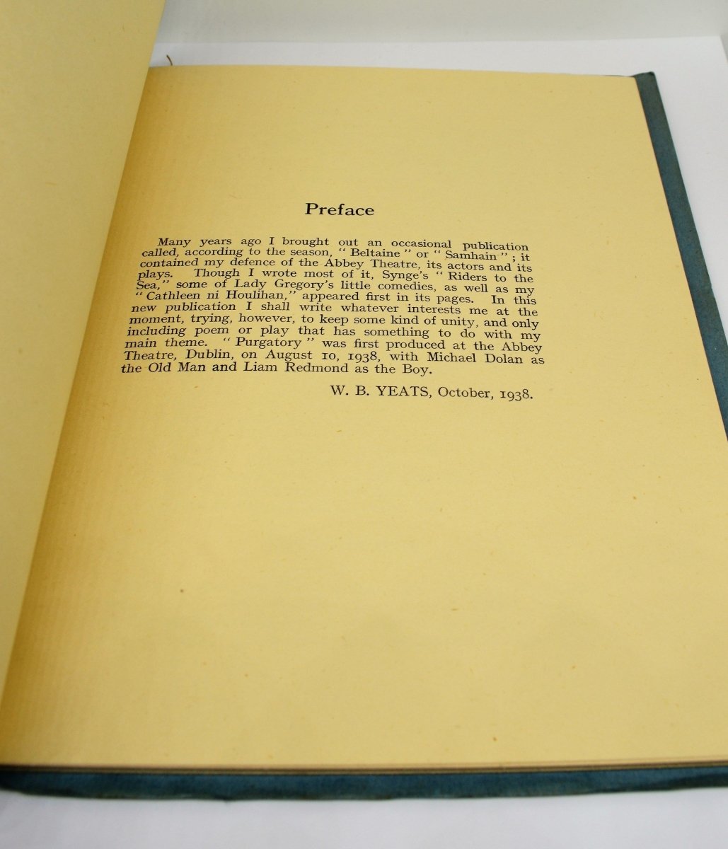 Yeats, W B - On the Boiler ( W B Yeats' son's copy ) | image6